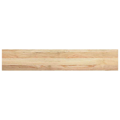 vidaXL Window Sills 2 pcs Untreated 110x20x2 cm Solid Wood Oak