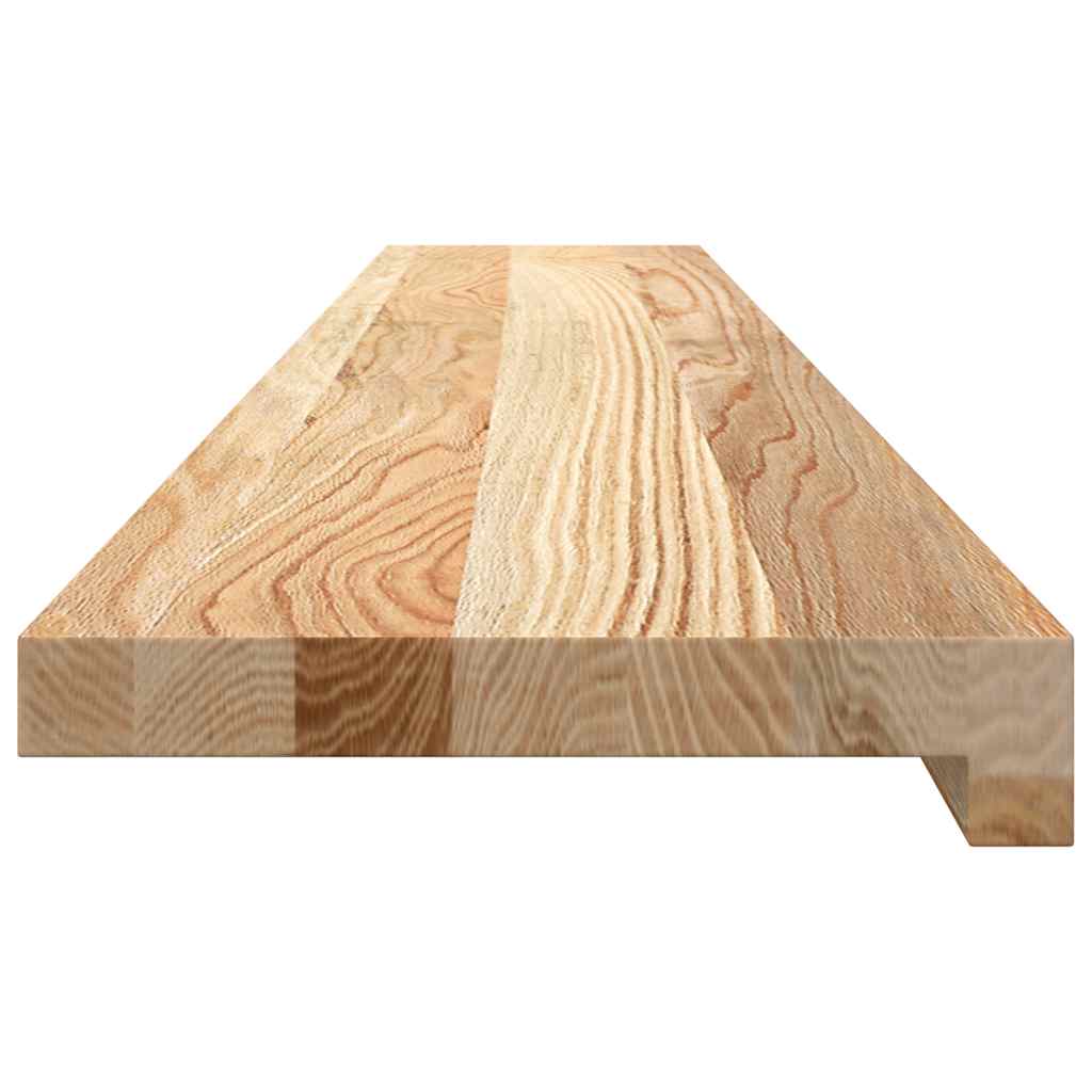 vidaXL Window Sills 2 pcs Untreated 120x20x2 cm Solid Wood Oak