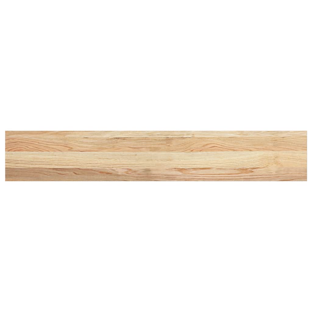 vidaXL Window Sills 2 pcs Untreated 120x20x2 cm Solid Wood Oak
