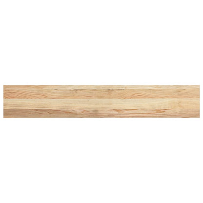 vidaXL Window Sills 2 pcs Untreated 120x20x2 cm Solid Wood Oak