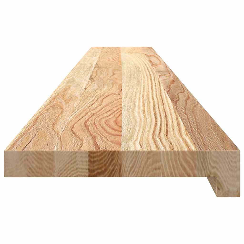 vidaXL Window Sills 2 pcs Untreated 140x20x2 cm Solid Wood Oak