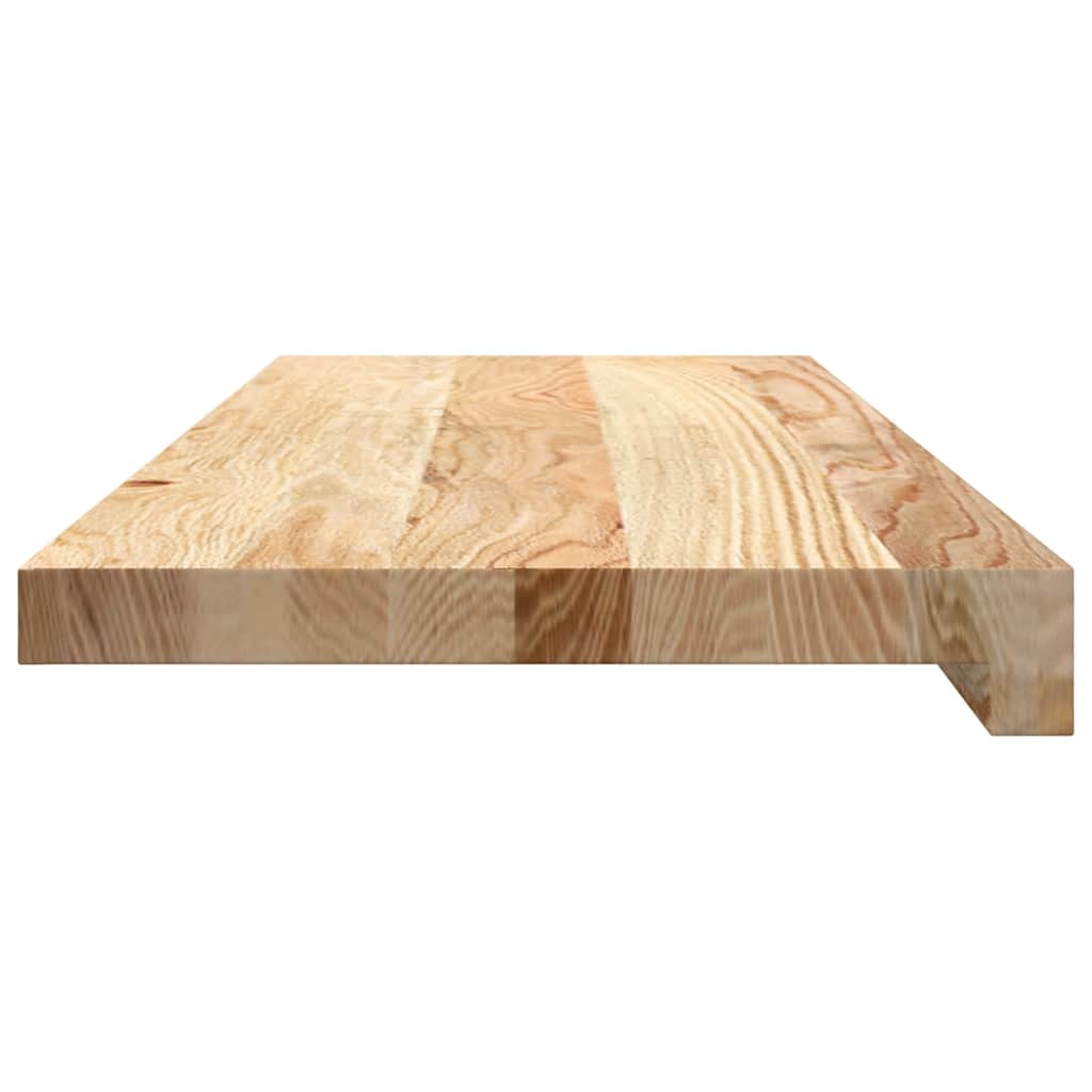 vidaXL Window Sills 2 pcs Untreated 70x25x2 cm Solid Wood Oak