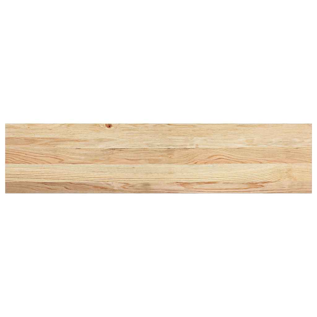 vidaXL Window Sills 2 pcs Untreated 110x25x2 cm Solid Wood Oak