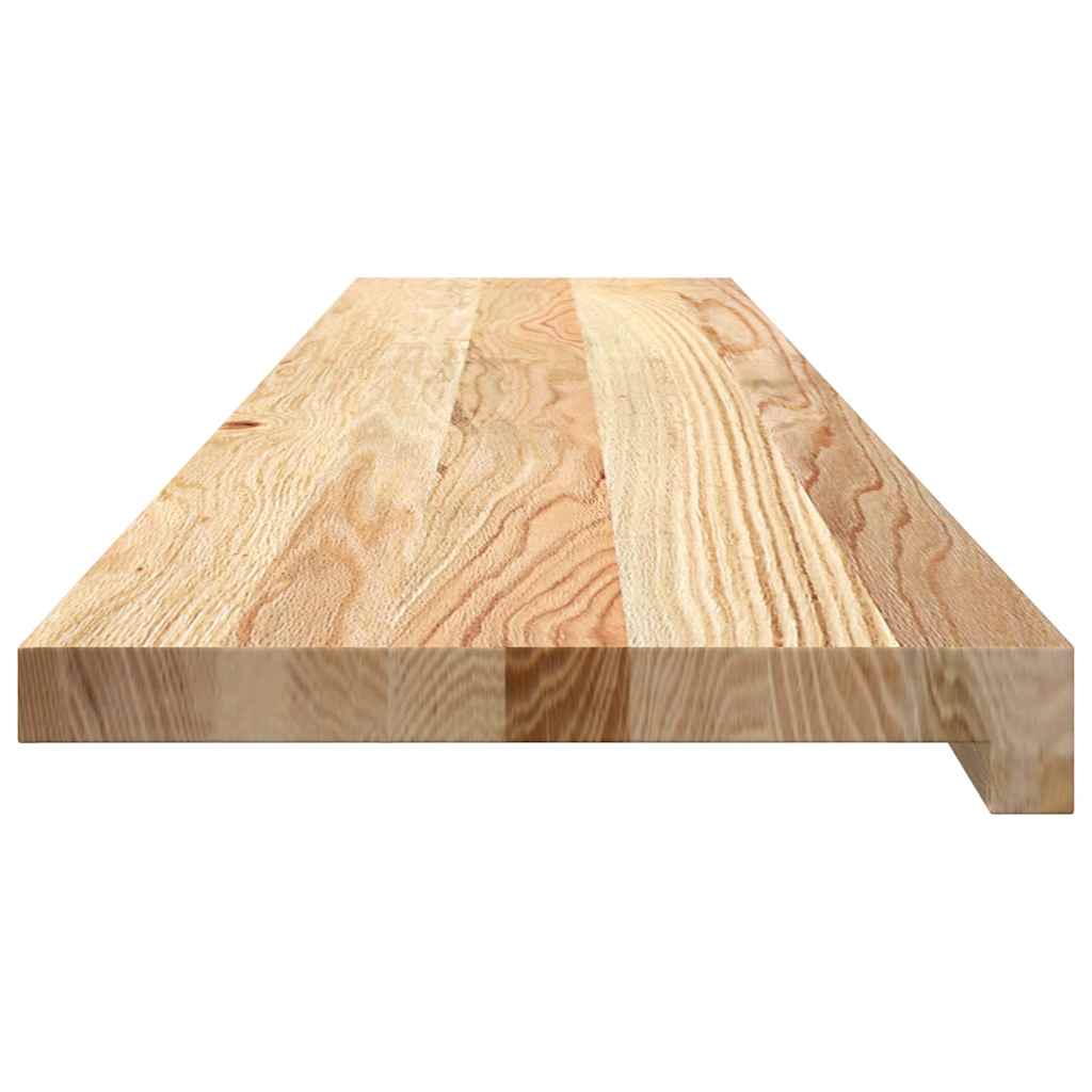 vidaXL Window Sills 2 pcs Untreated 120x25x2 cm Solid Wood Oak