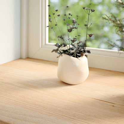 vidaXL Window Sills 2 pcs Untreated 140x25x2 cm Solid Wood Oak