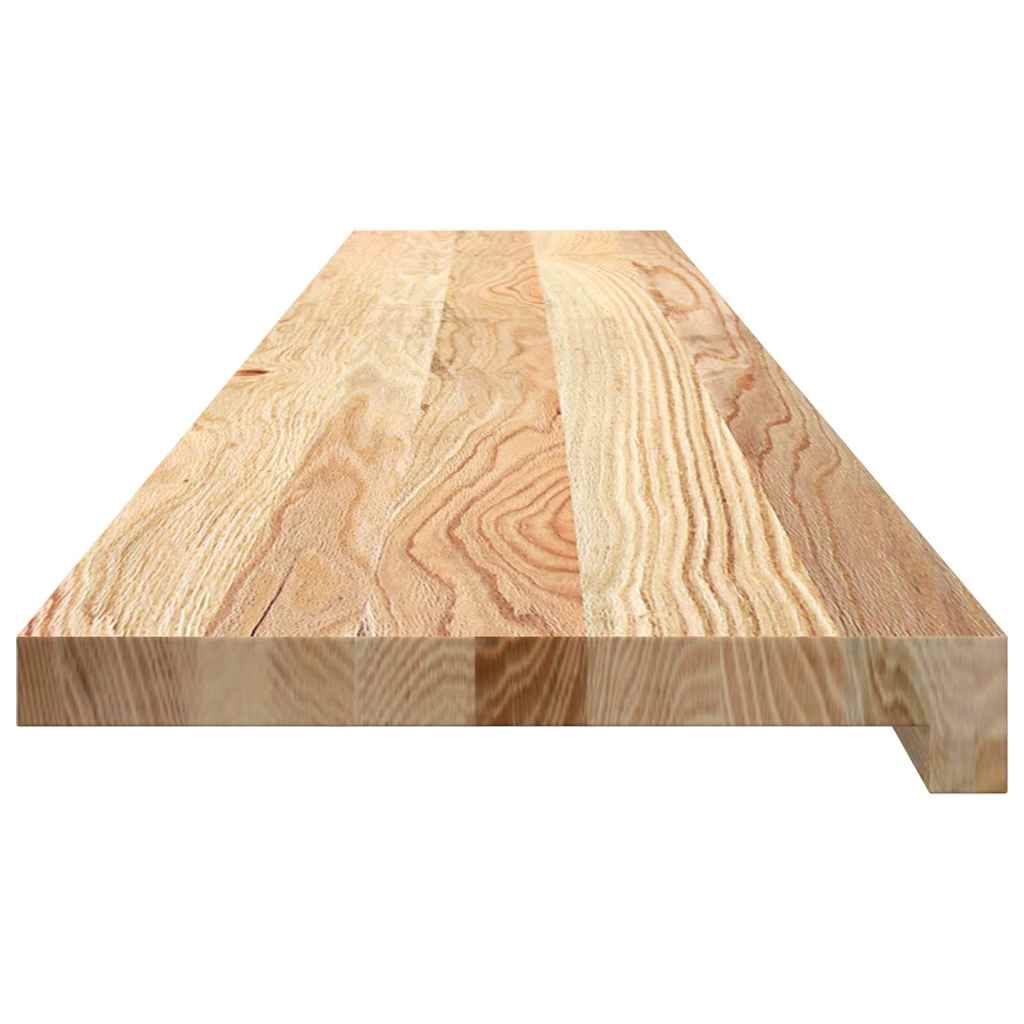 vidaXL Window Sills 2 pcs Untreated 140x25x2 cm Solid Wood Oak