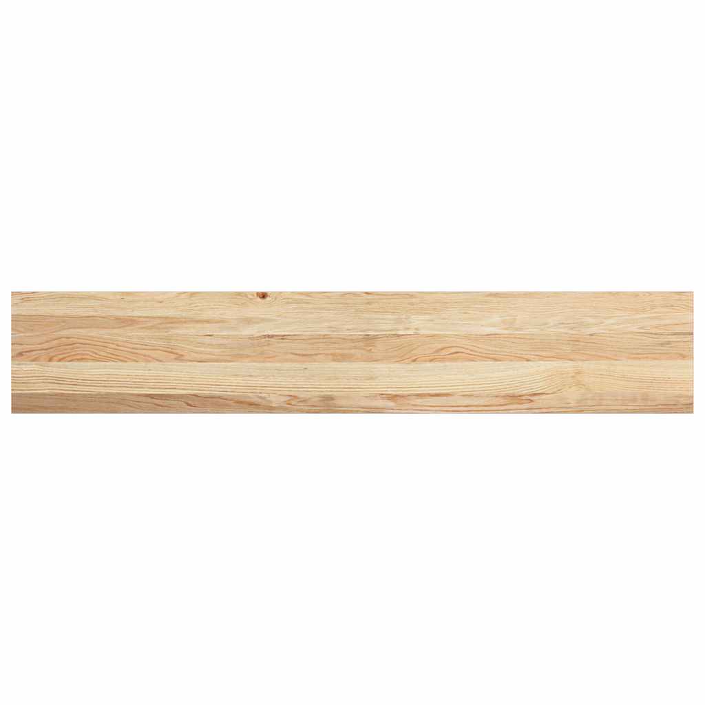 vidaXL Window Sills 2 pcs Untreated 140x25x2 cm Solid Wood Oak
