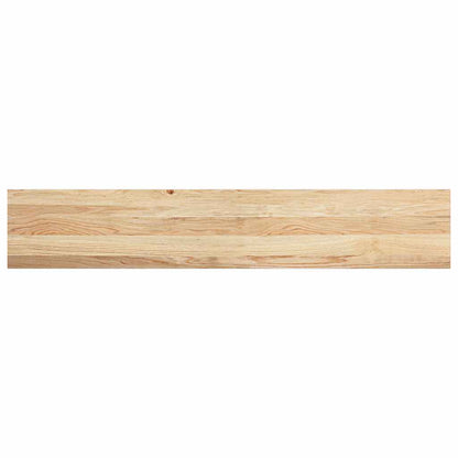 vidaXL Window Sills 2 pcs Untreated 140x25x2 cm Solid Wood Oak