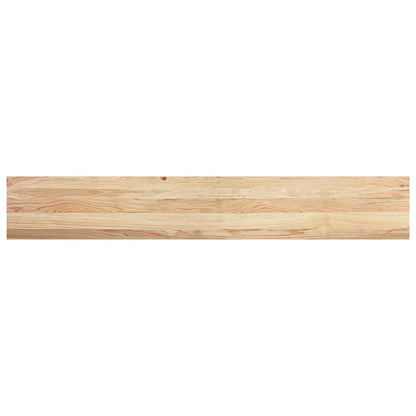 vidaXL Window Sills 2 pcs Untreated 160x25x2 cm Solid Wood Oak