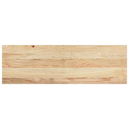 vidaXL Window Sills 2 pcs Untreated 80x30x2 cm Solid Wood Oak