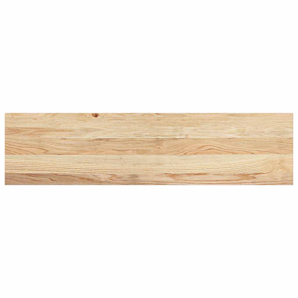 vidaXL Window Sills 2 pcs Untreated 100x30x2 cm Solid Wood Oak