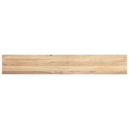 vidaXL Window Sills 2 pcs Untreated 160x30x2 cm Solid Wood Oak