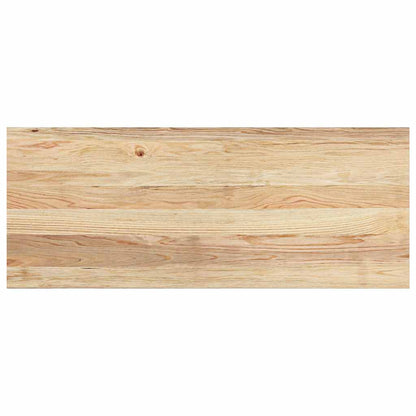 vidaXL Window Sills 2 pcs Untreated 100x40x2 cm Solid Wood Oak