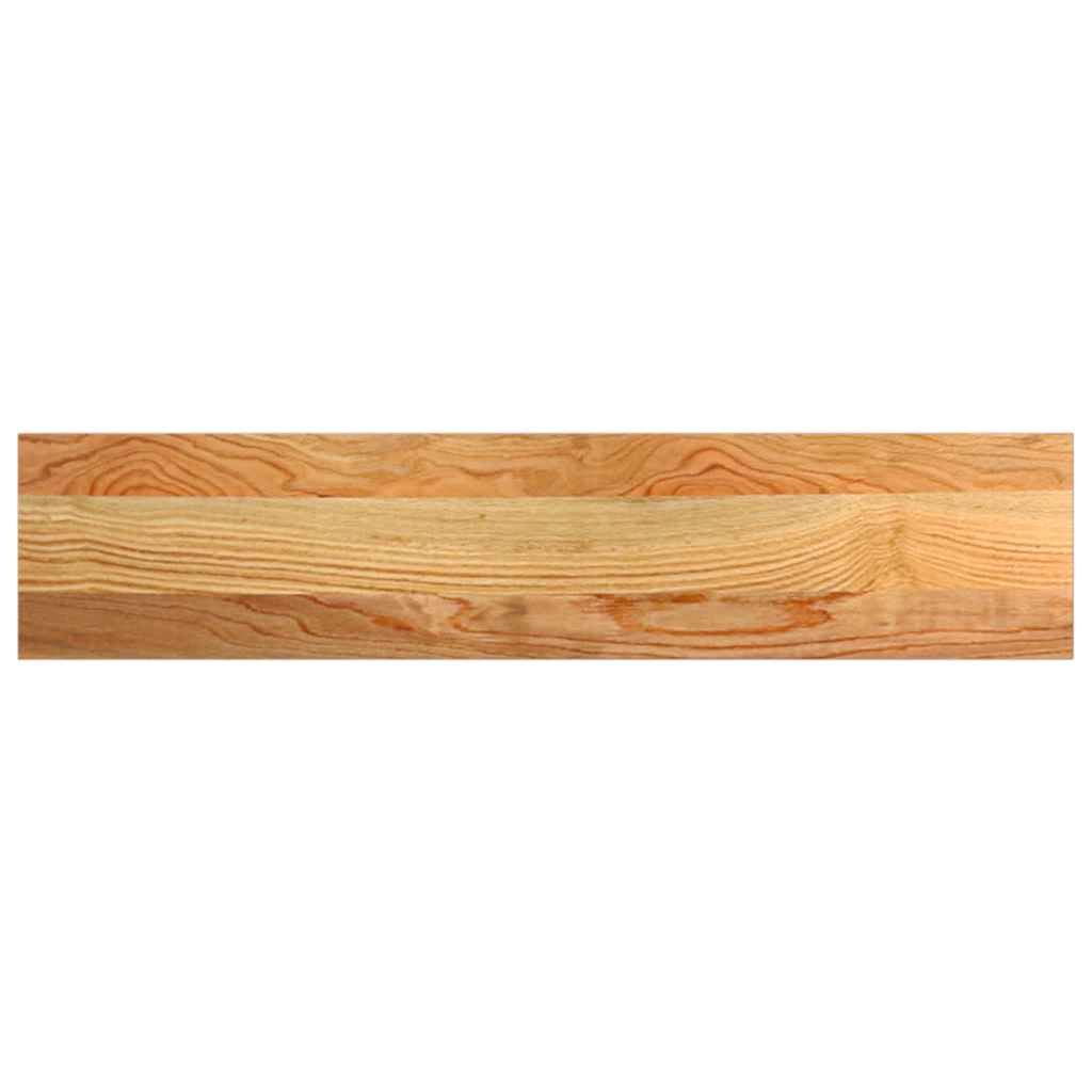 vidaXL Window Sills 2 pcs Light Brown 70x15x2 cm Solid Wood Oak