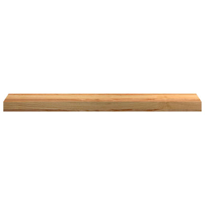 vidaXL Window Sills 2 pcs Light Brown 80x15x2 cm Solid Wood Oak