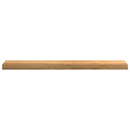 vidaXL Window Sills 2 pcs Light Brown 100x15x2 cm Solid Wood Oak
