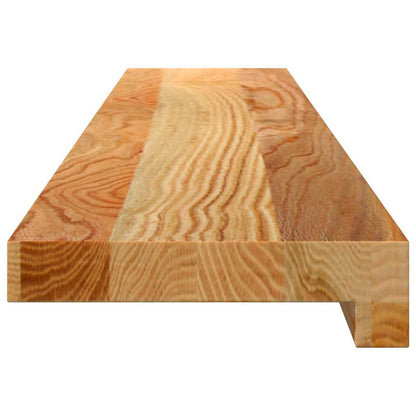 vidaXL Window Sills 2 pcs Light Brown 100x15x2 cm Solid Wood Oak