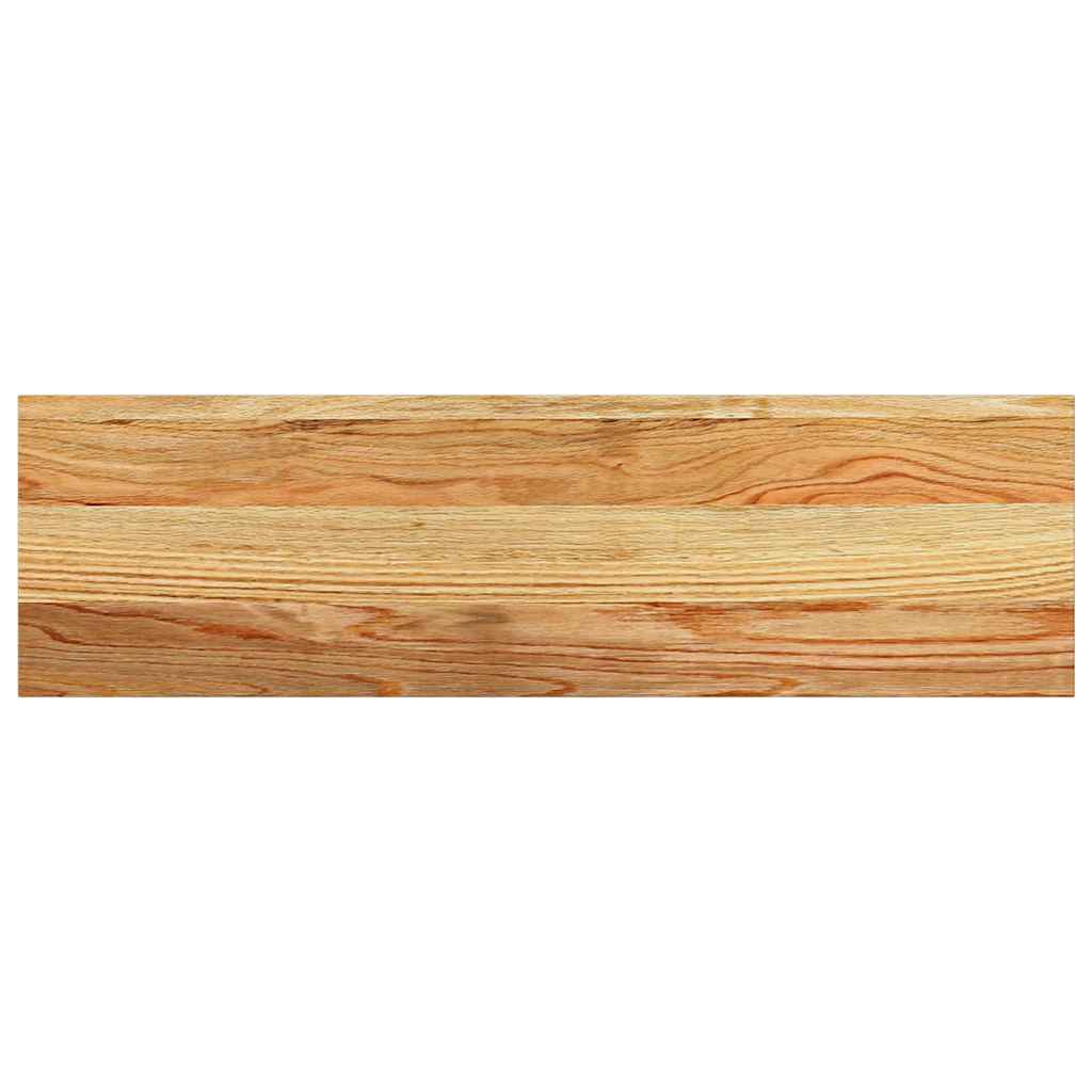 vidaXL Window Sills 2 pcs Light Brown 70x20x2 cm Solid Wood Oak