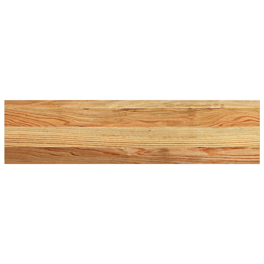 vidaXL Window Sills 2 pcs Light Brown 80x20x2 cm Solid Wood Oak