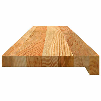 vidaXL Window Sills 2 pcs Light Brown 100x20x2 cm Solid Wood Oak