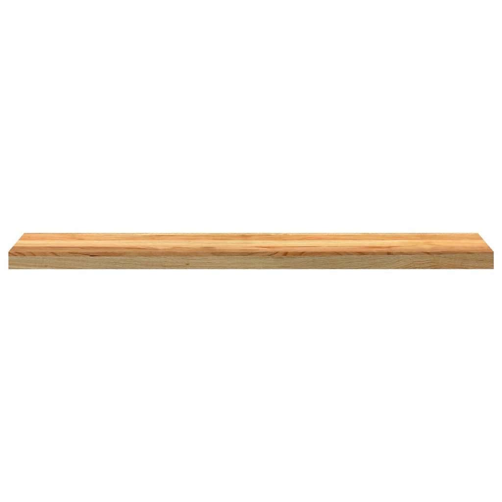vidaXL Window Sills 2 pcs Light Brown 110x20x2 cm Solid Wood Oak