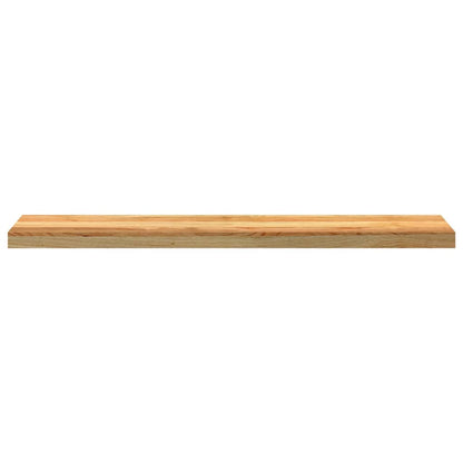 vidaXL Window Sills 2 pcs Light Brown 110x20x2 cm Solid Wood Oak