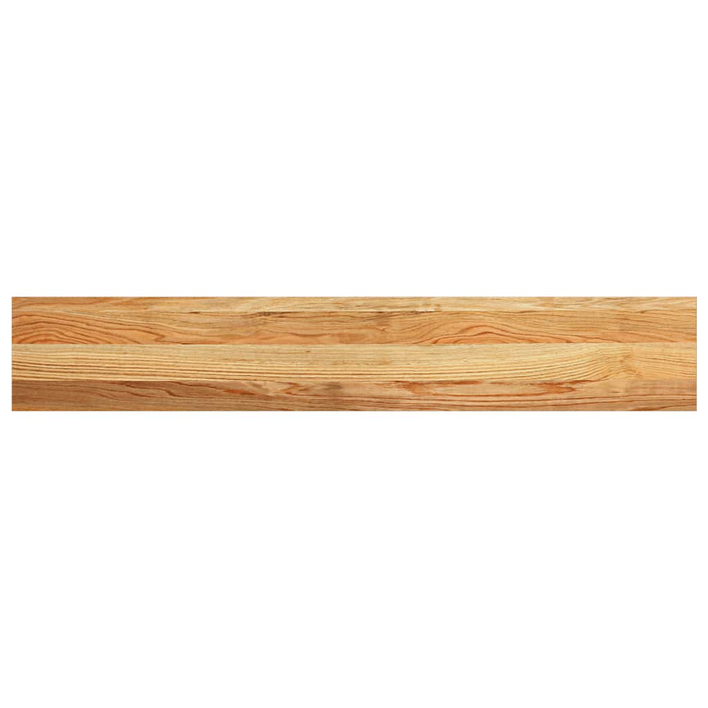 vidaXL Window Sills 2 pcs Light Brown 120x20x2 cm Solid Wood Oak