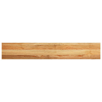 vidaXL Window Sills 2 pcs Light Brown 120x20x2 cm Solid Wood Oak