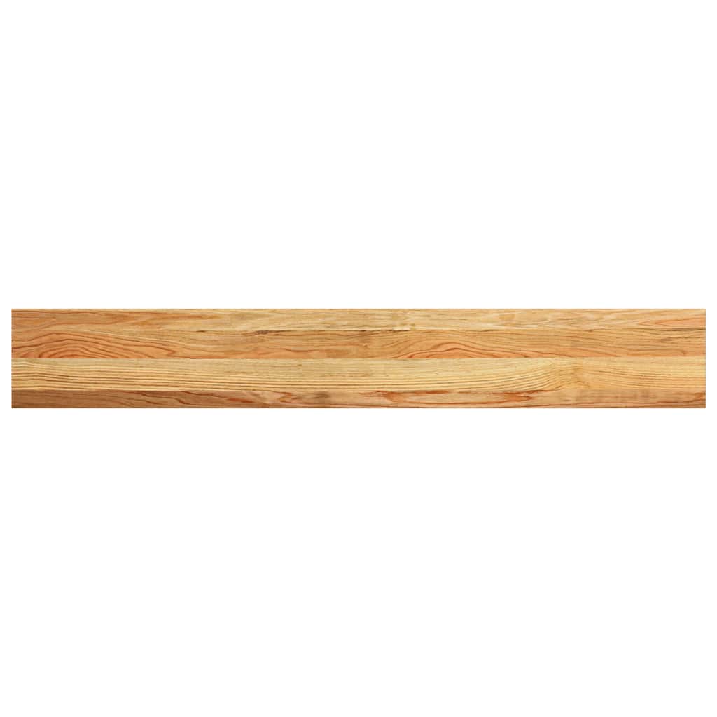 vidaXL Window Sills 2 pcs Light Brown 140x20x2 cm Solid Wood Oak
