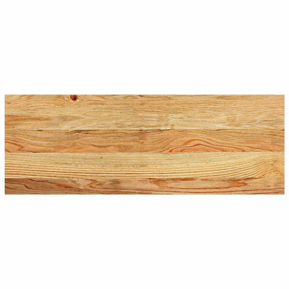 vidaXL Window Sills 2 pcs Light Brown 70x25x2 cm Solid Wood Oak