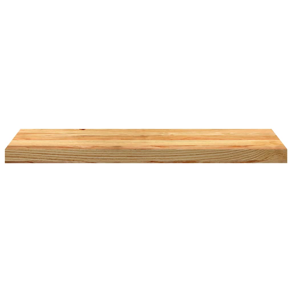 vidaXL Window Sills 2 pcs Light Brown 80x25x2 cm Solid Wood Oak