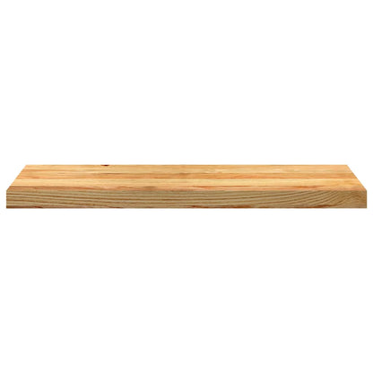 vidaXL Window Sills 2 pcs Light Brown 80x25x2 cm Solid Wood Oak