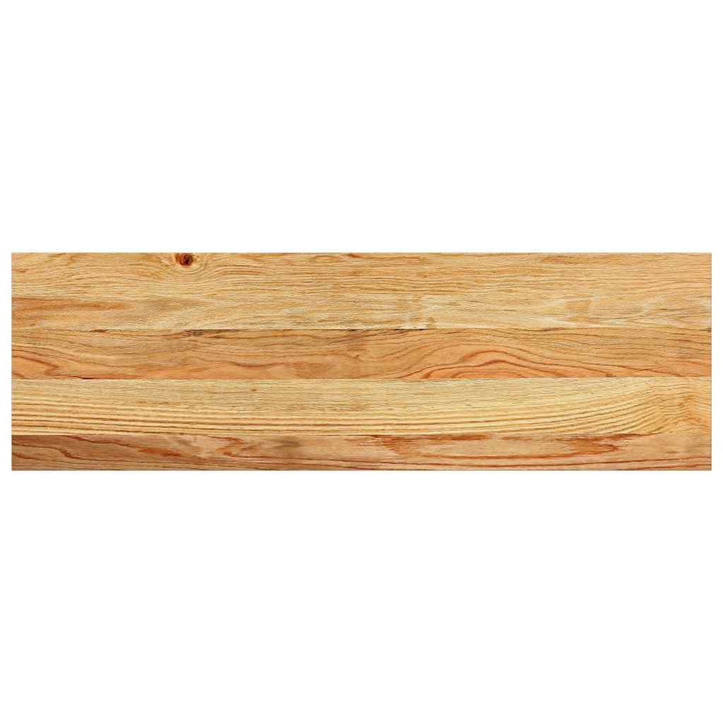 vidaXL Window Sills 2 pcs Light Brown 80x25x2 cm Solid Wood Oak