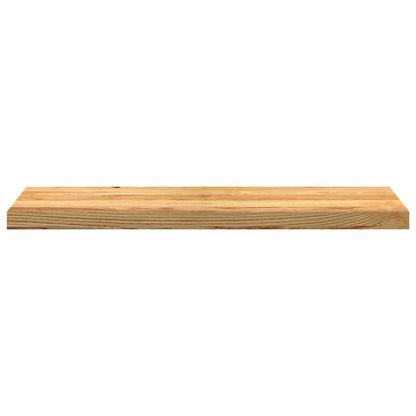 vidaXL Window Sills 2 pcs Light Brown 90x25x2 cm Solid Wood Oak