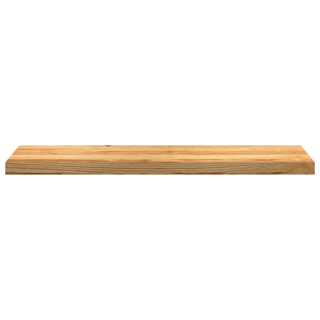 vidaXL Window Sills 2 pcs Light Brown 100x25x2 cm Solid Wood Oak