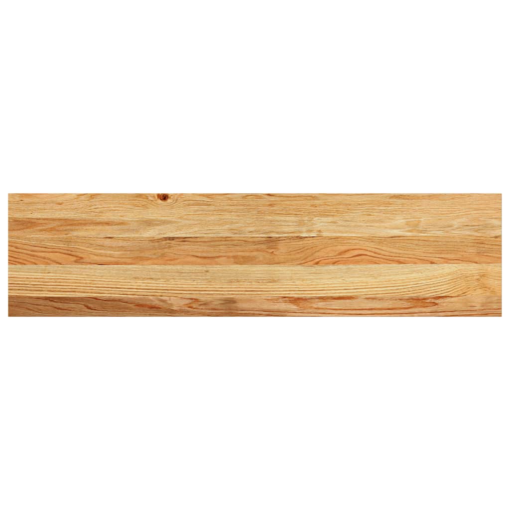 vidaXL Window Sills 2 pcs Light Brown 100x25x2 cm Solid Wood Oak