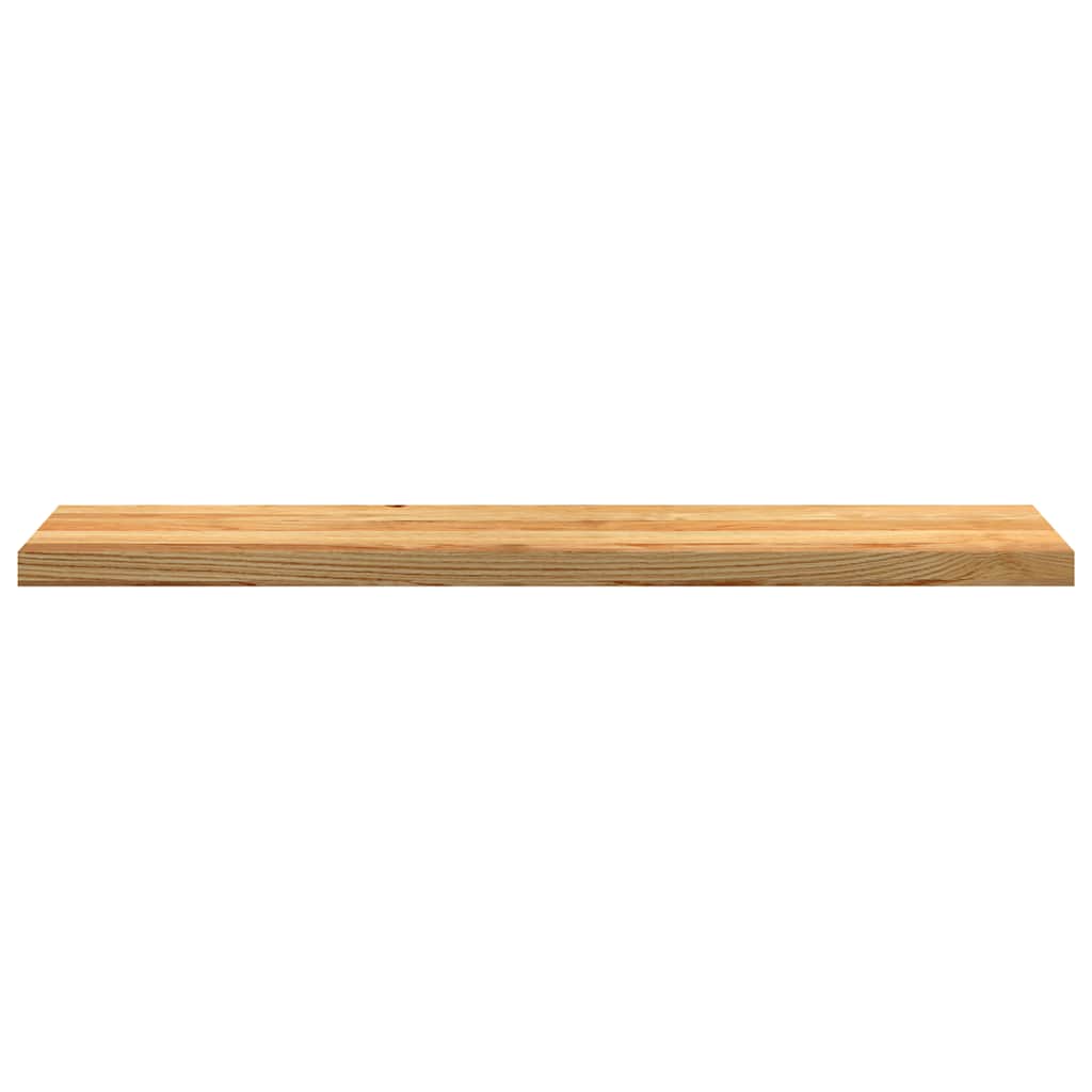 vidaXL Window Sills 2 pcs Light Brown 120x25x2 cm Solid Wood Oak
