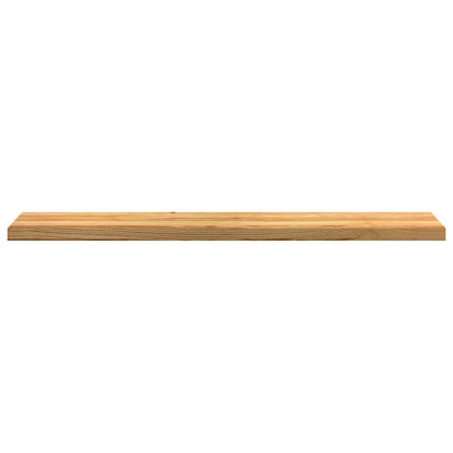 vidaXL Window Sills 2 pcs Light Brown 140x25x2 cm Solid Wood Oak