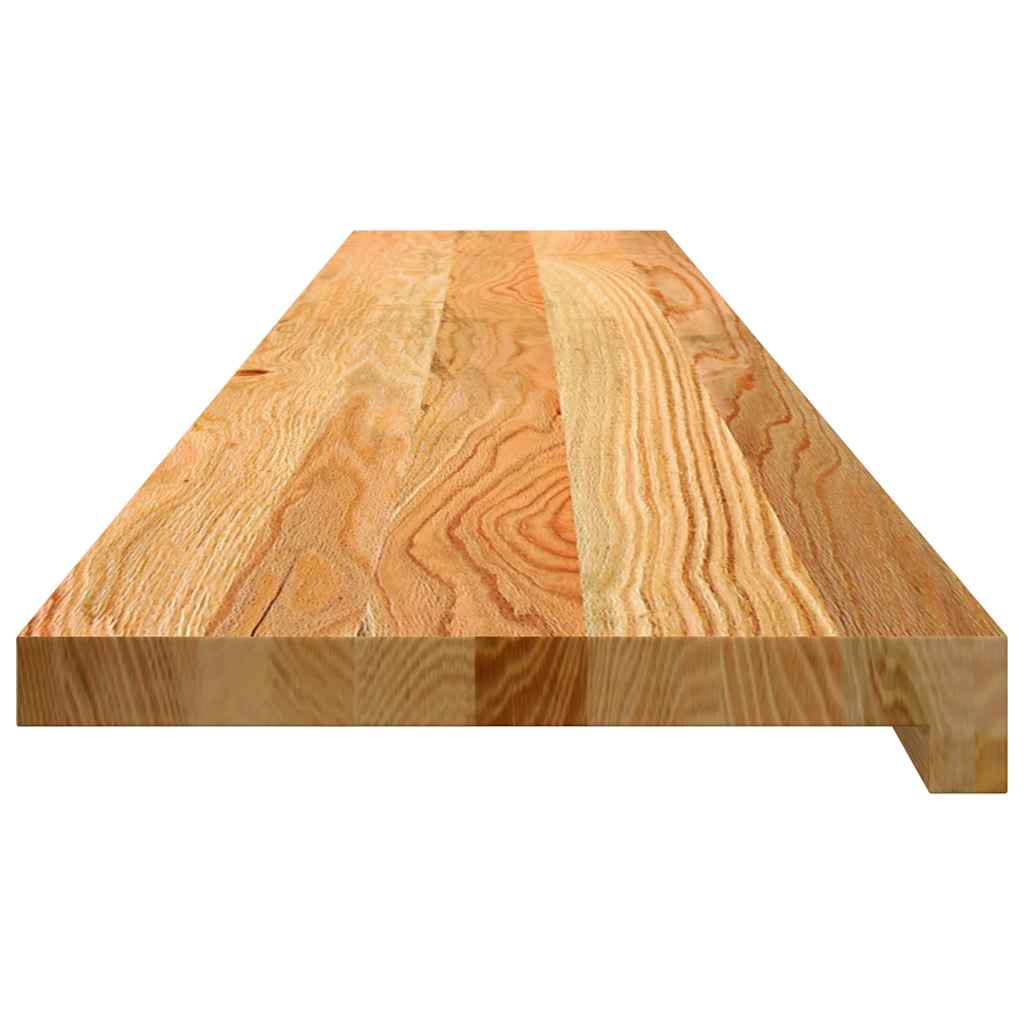 vidaXL Window Sills 2 pcs Light Brown 140x25x2 cm Solid Wood Oak
