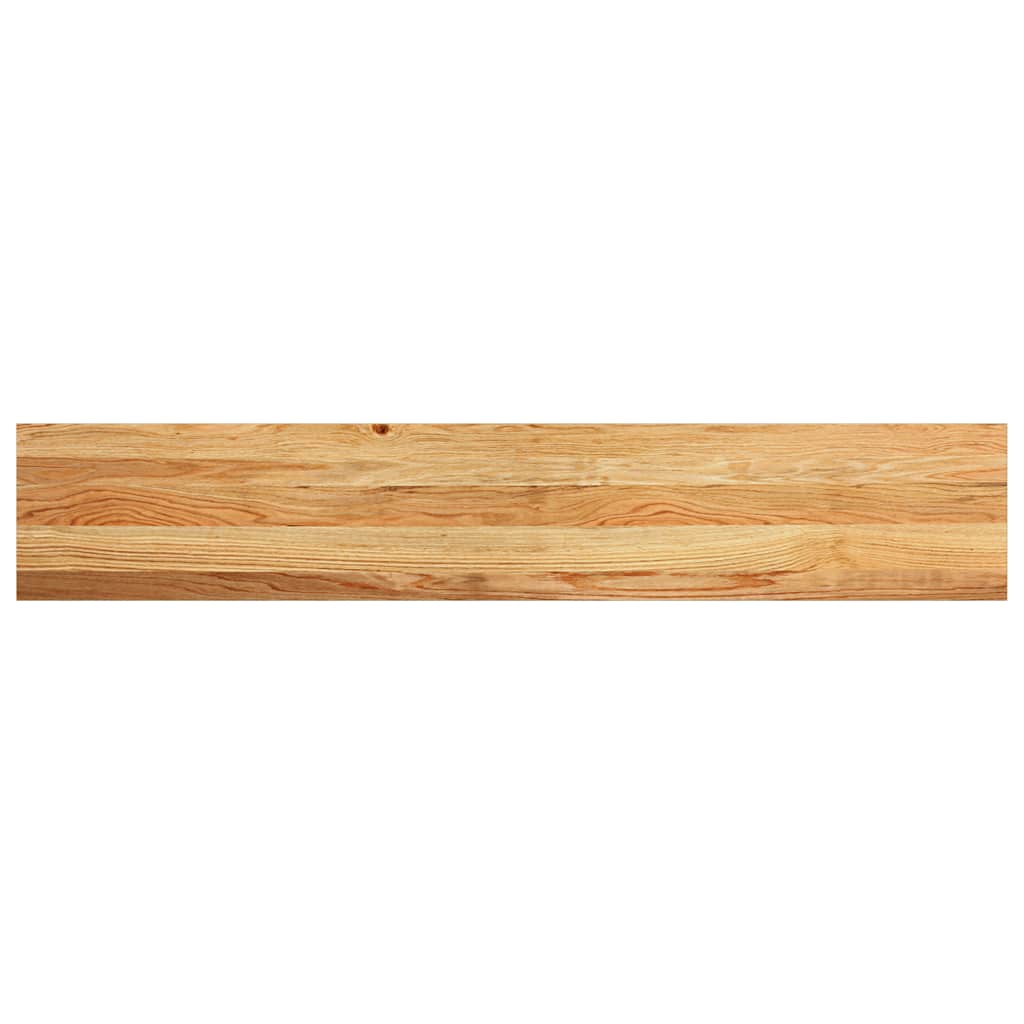 vidaXL Window Sills 2 pcs Light Brown 140x25x2 cm Solid Wood Oak