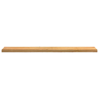 vidaXL Window Sills 2 pcs Light Brown 160x25x2 cm Solid Wood Oak