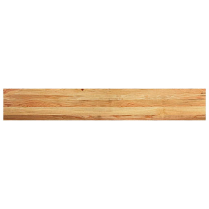 vidaXL Window Sills 2 pcs Light Brown 160x25x2 cm Solid Wood Oak
