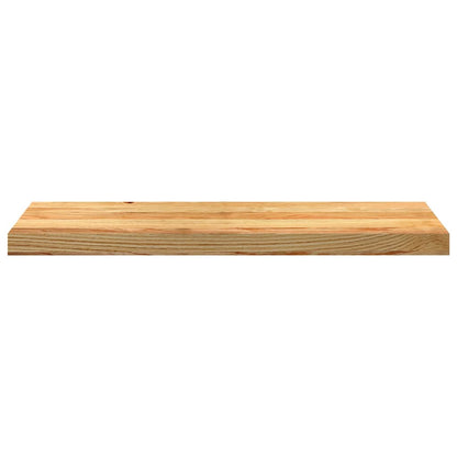 vidaXL Window Sills 2 pcs Light Brown 80x30x2 cm Solid Wood Oak