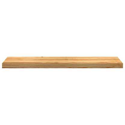 vidaXL Window Sills 2 pcs Light Brown 100x30x2 cm Solid Wood Oak