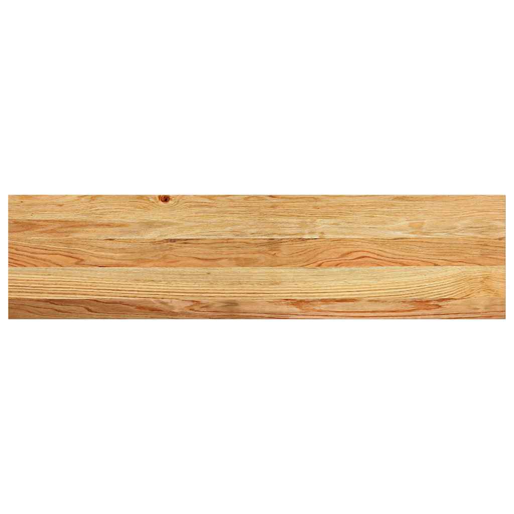 vidaXL Window Sills 2 pcs Light Brown 100x30x2 cm Solid Wood Oak
