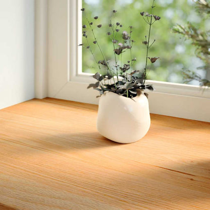 vidaXL Window Sills 2 pcs Light Brown 110x30x2 cm Solid Wood Oak