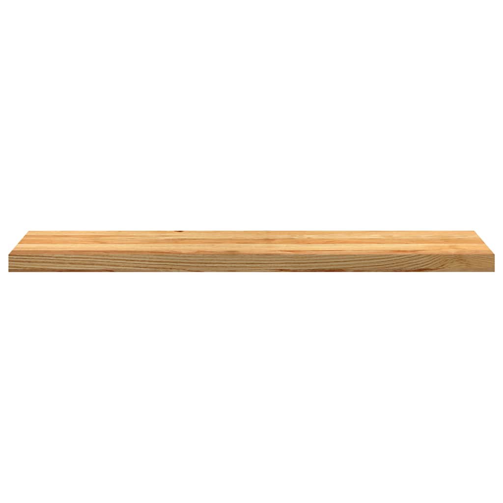 vidaXL Window Sills 2 pcs Light Brown 110x30x2 cm Solid Wood Oak