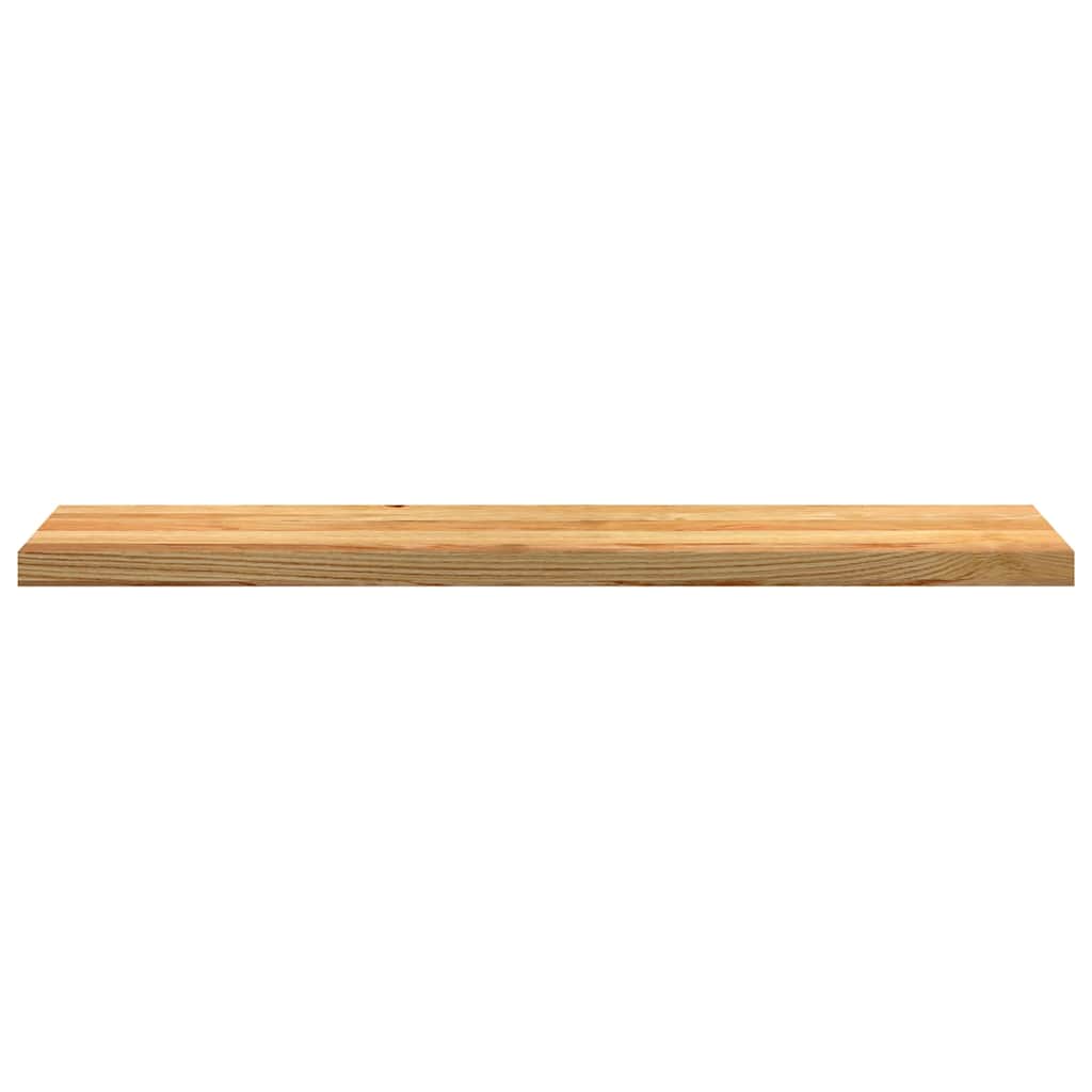 vidaXL Window Sills 2 pcs Light Brown 120x30x2 cm Solid Wood Oak
