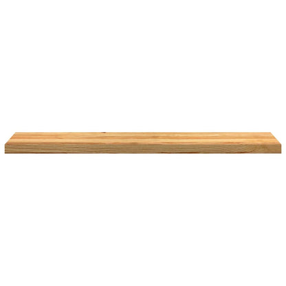 vidaXL Window Sills 2 pcs Light Brown 120x30x2 cm Solid Wood Oak