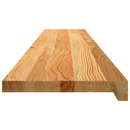 vidaXL Window Sills 2 pcs Light Brown 140x30x2 cm Solid Wood Oak